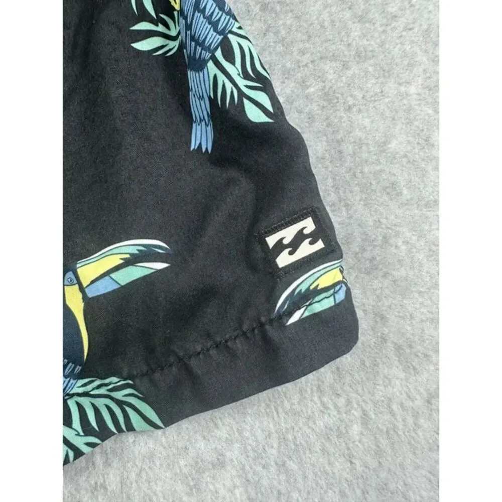 Billabong Men’s Medium Toucan Tropical Swim Trunks